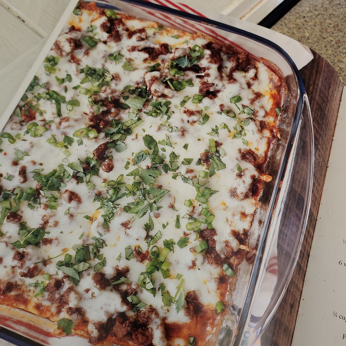 Enchilada casserole
