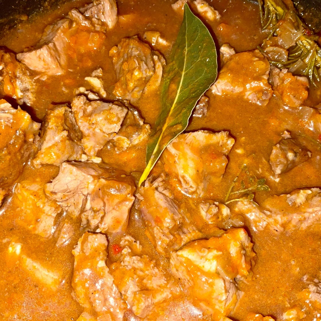 Leftover Roast Lamb Stew