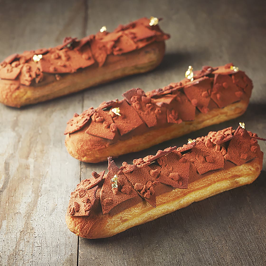 Les éclairs chocolat de Cyril Lignac et Benoit Couvrant