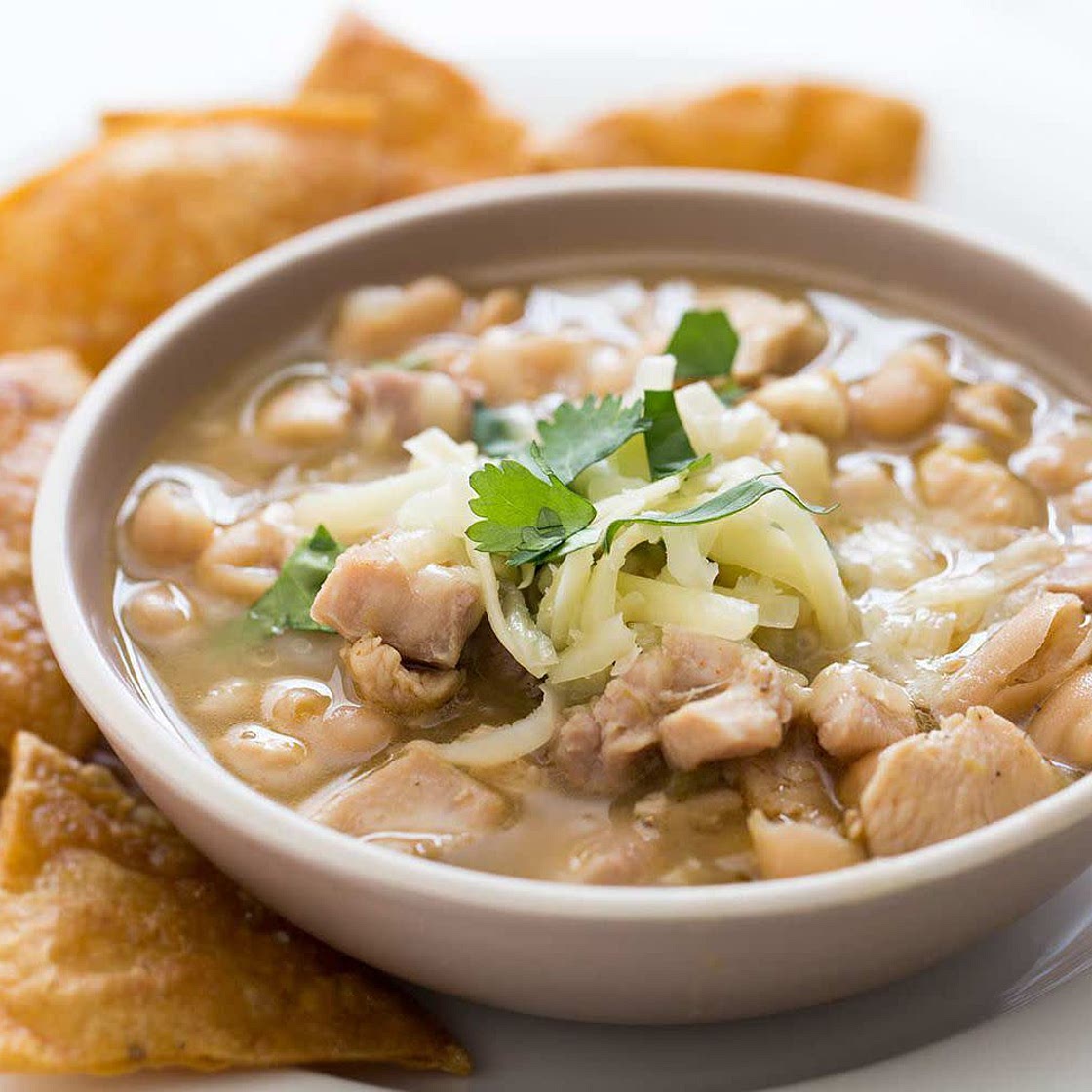 White Bean Chilli Soup