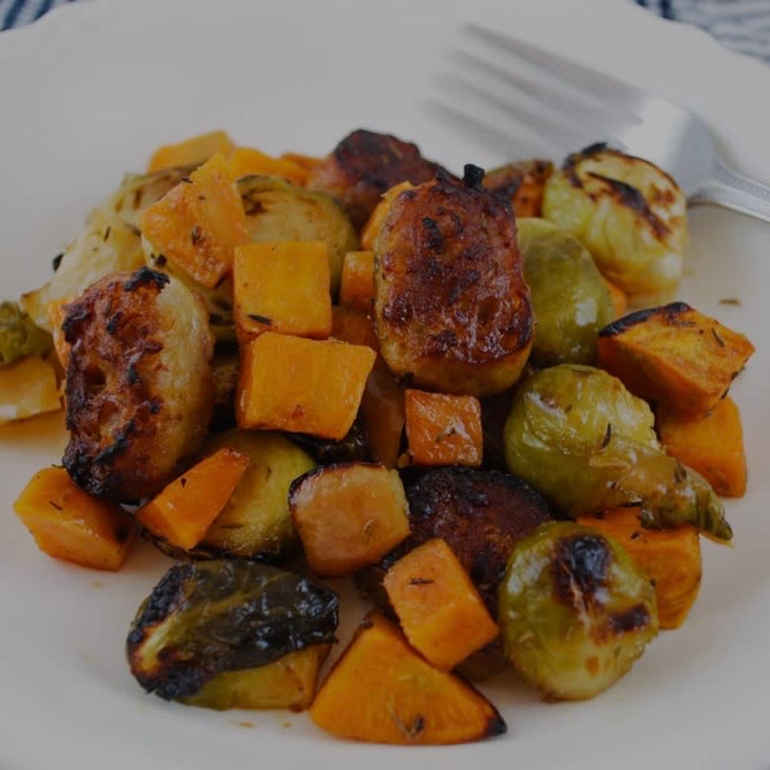 Sweet Potato Brat Bake
