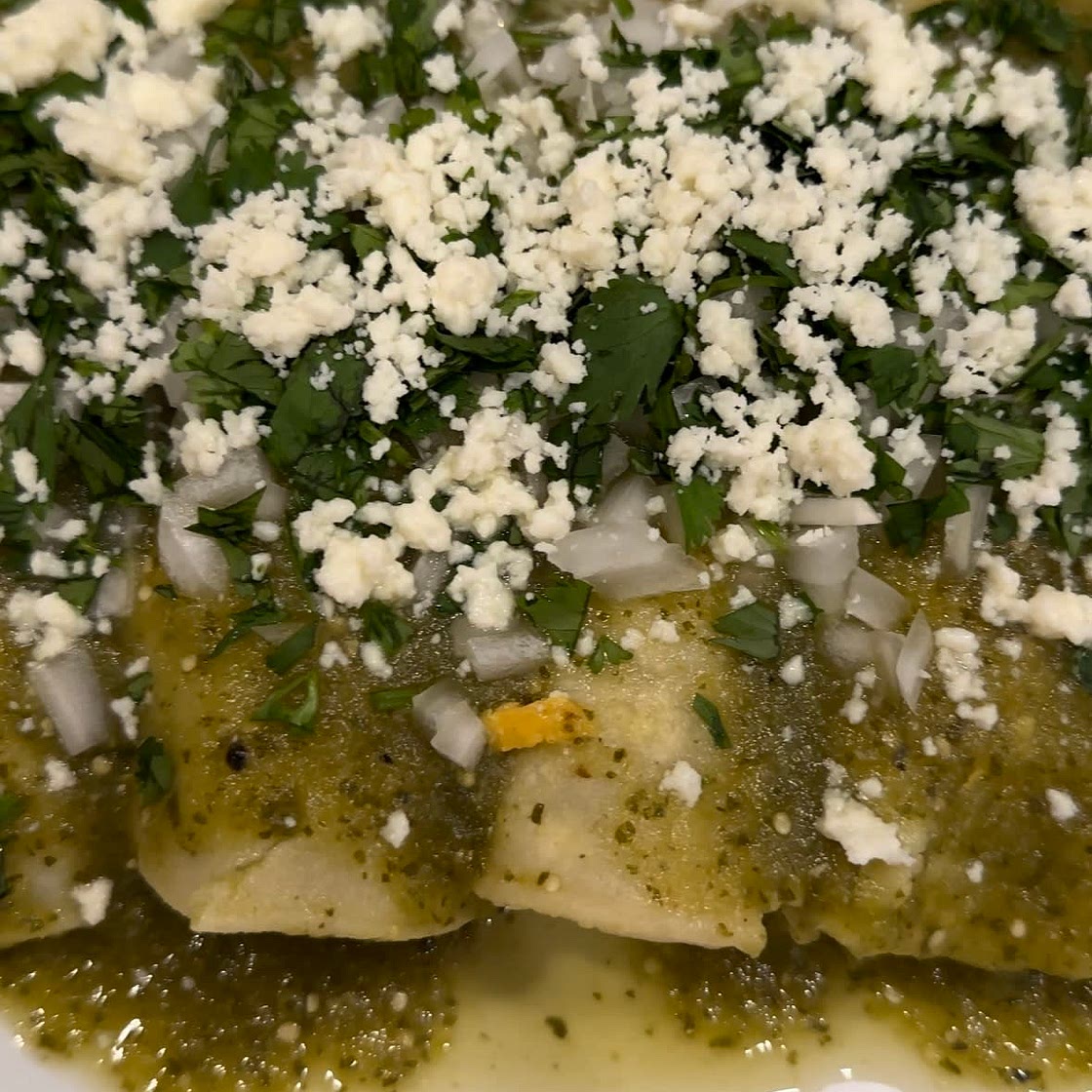 Enchilladas Verdes (coming soon)