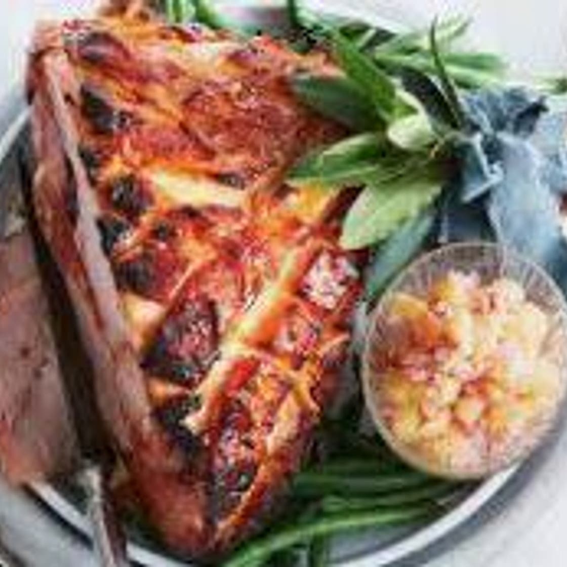Glazed Christmas Ham