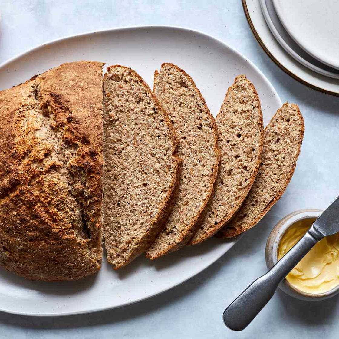 Traditional Irish Wheaten Bread (Brown Soda Bread) Recipe