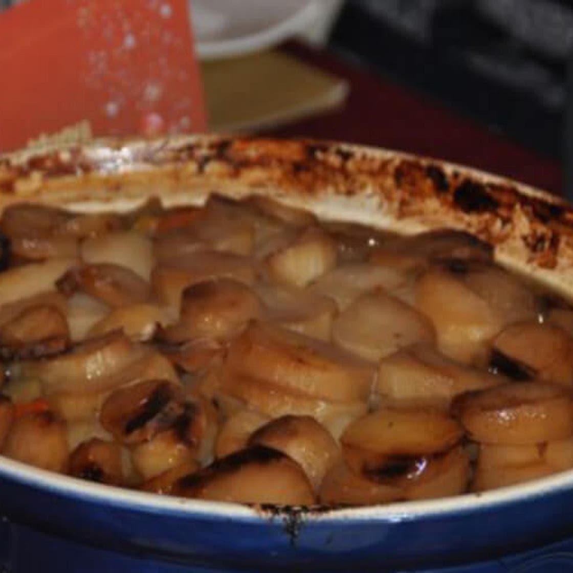 Baeckeoffe de canard aux épices de Noël et fruits secs