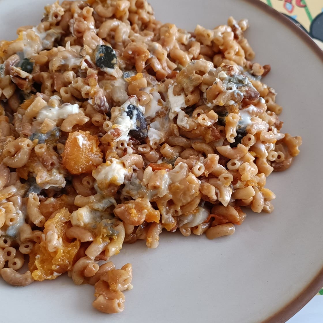 Mini penne potiron chèvre