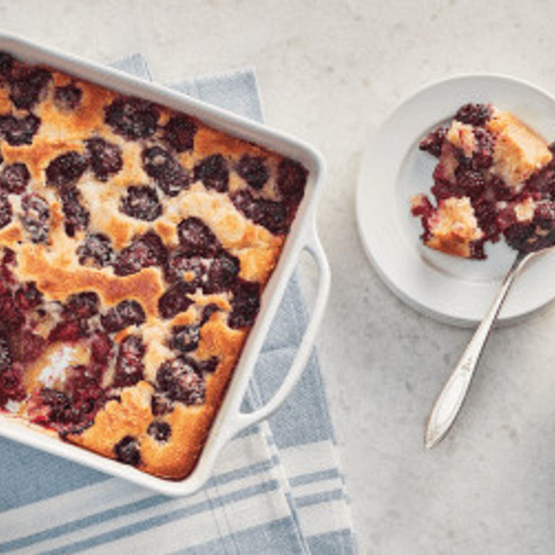 Grandmas Blackberry Cobbler