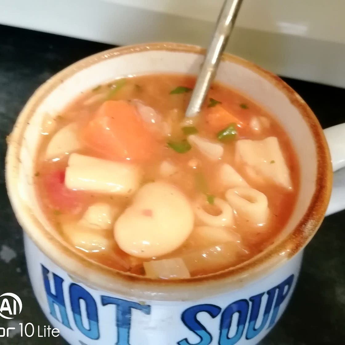 Minestrone soup