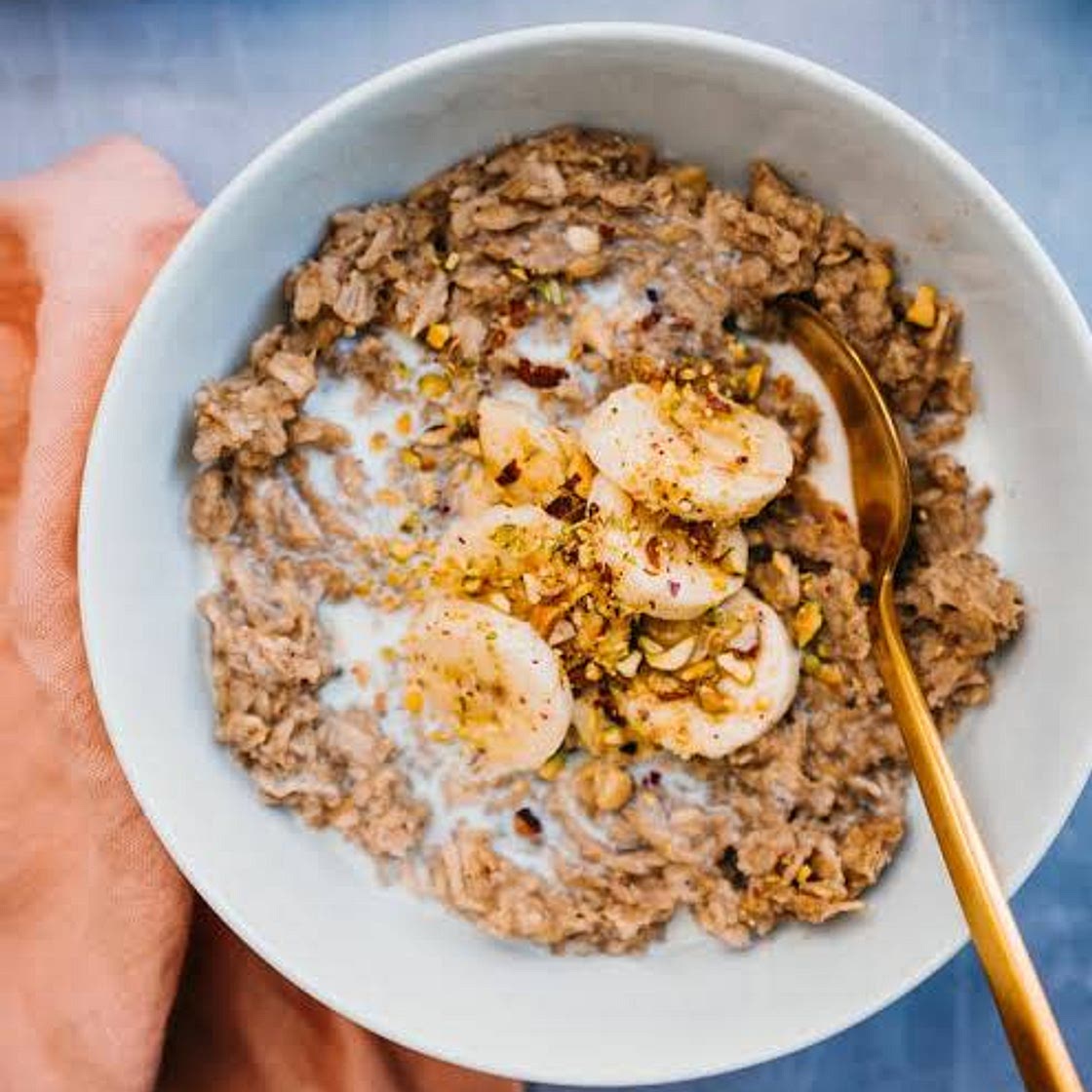 Oats and banana