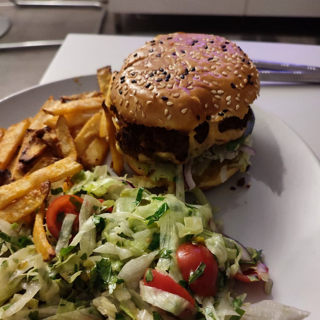 Vegan Black Bean Burgers