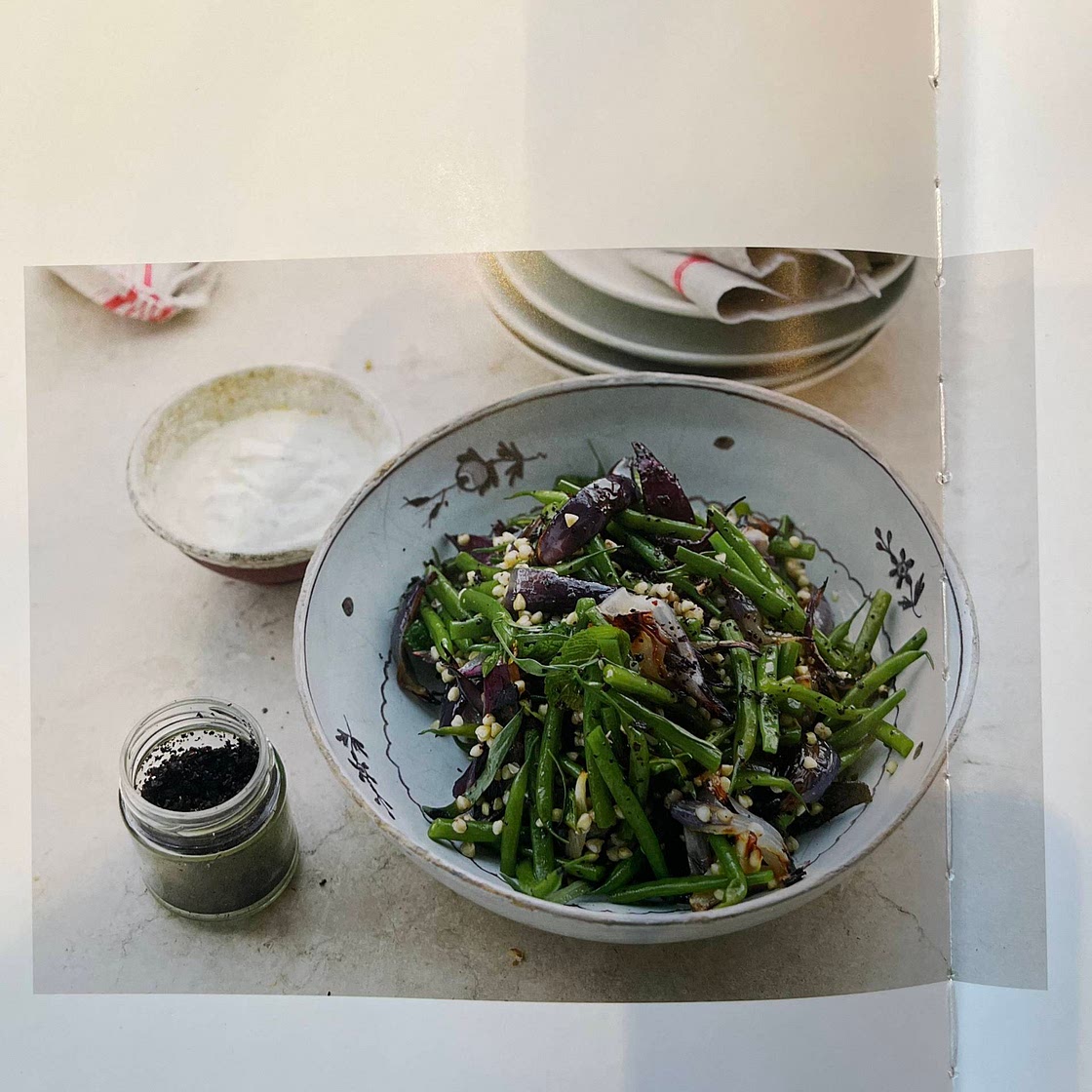 Buckwheat and Haricots verts salad