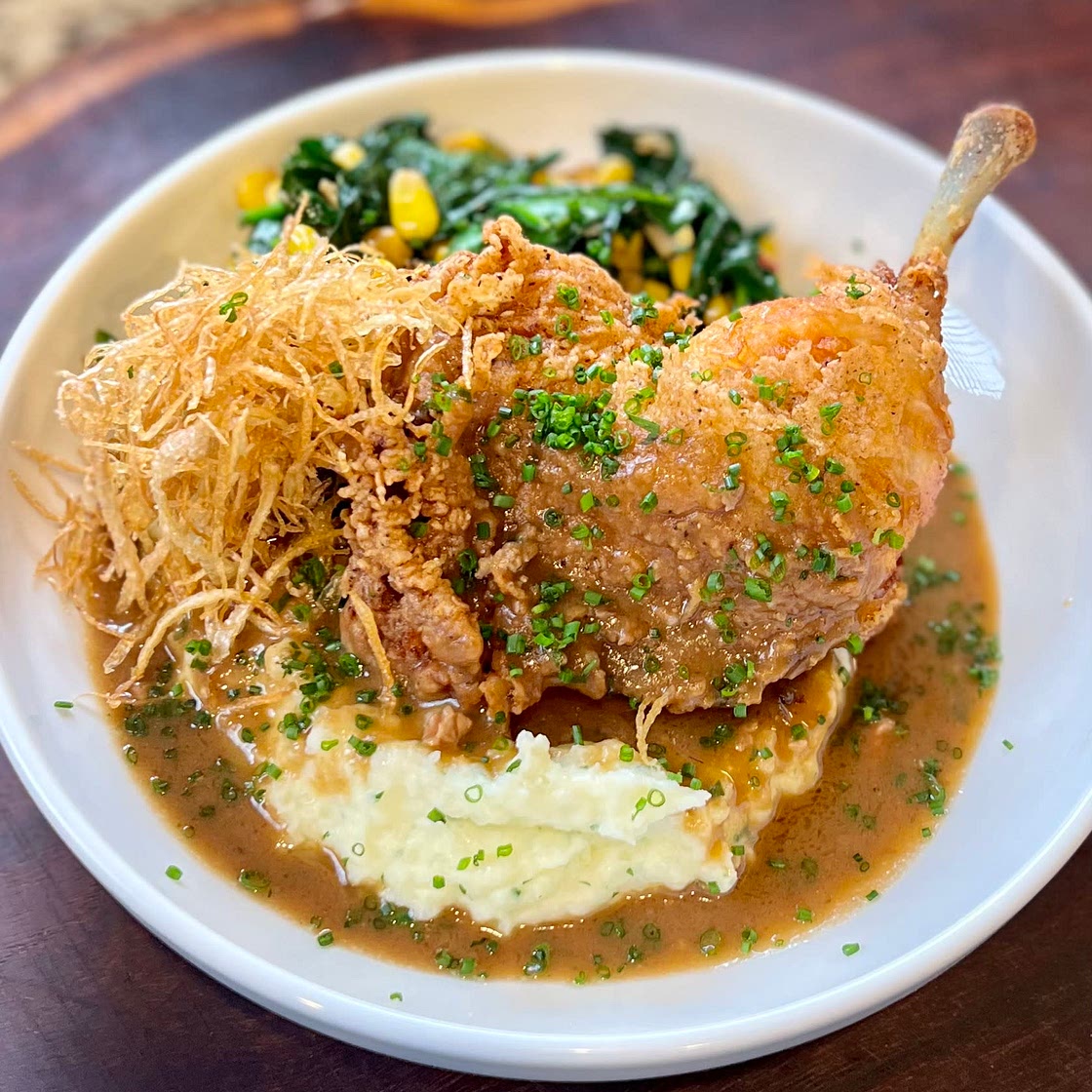 Buttermilk fried chicken 
