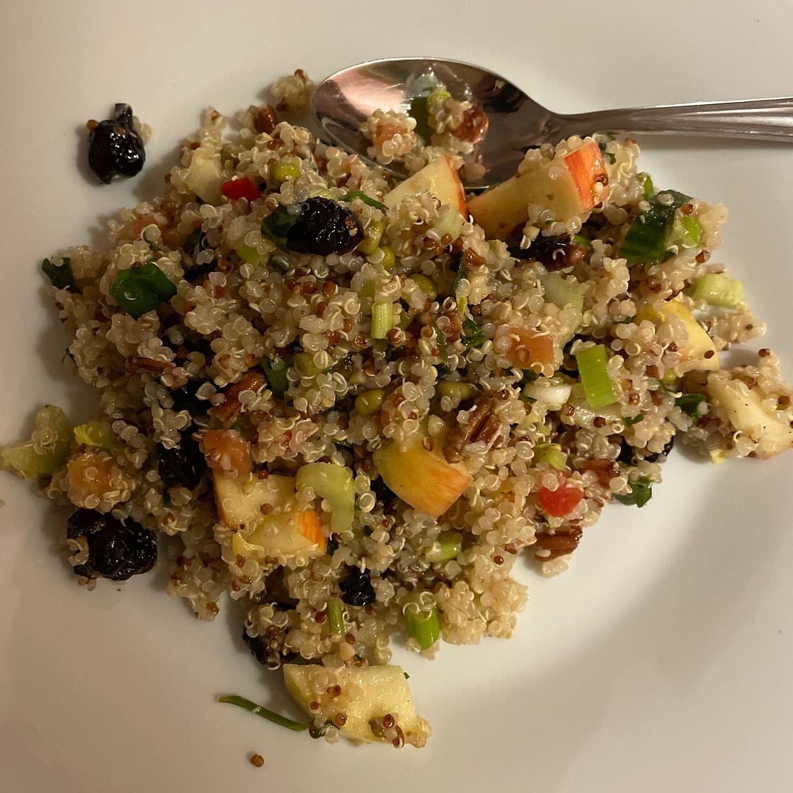 Cranberry Apple Quinoa Salad