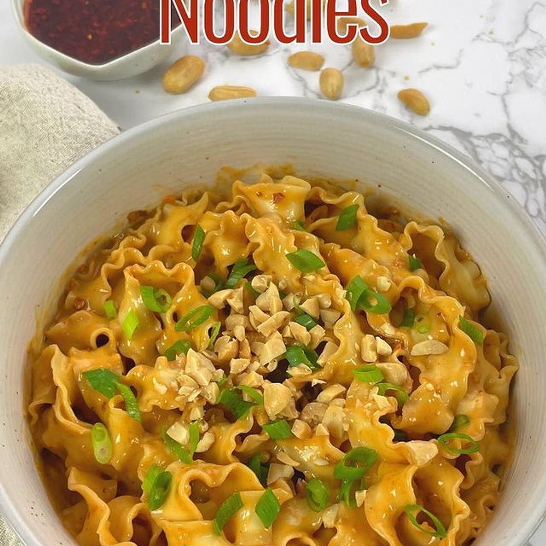 🌟Spicy Peanut Noodles🌟