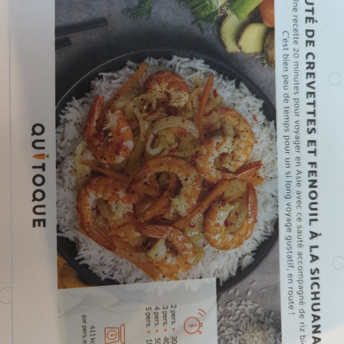 Saute de crevette a la sichuanaise