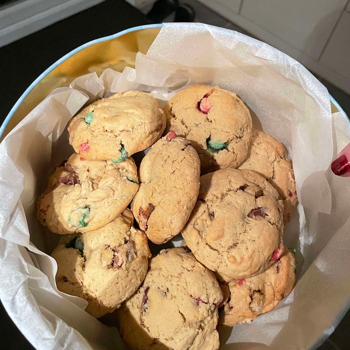 Chunky Christmas Cookies