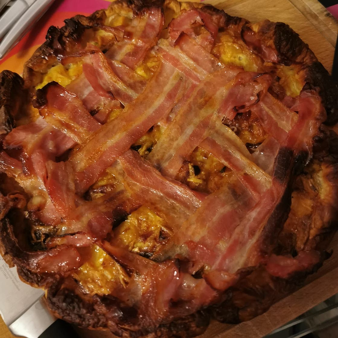Maple Bacon Breakfast Pie