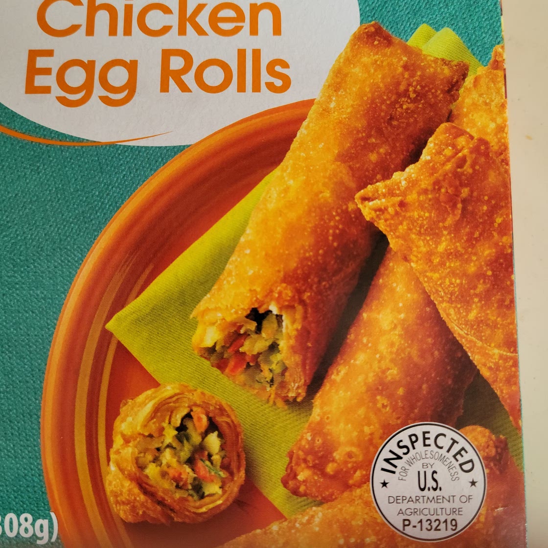 frozen chicken egg rolls