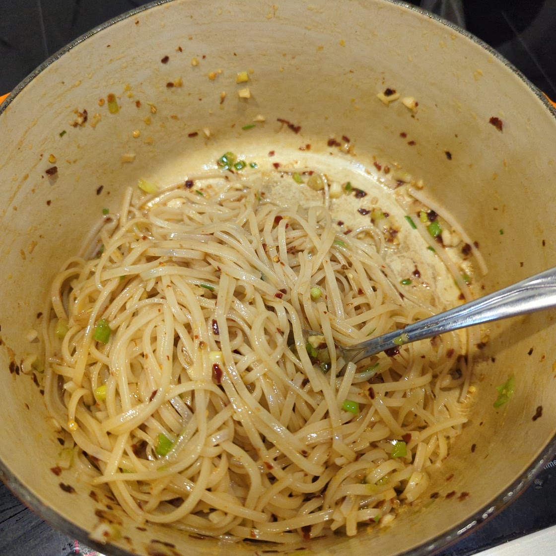 Ginger Scallion Noodles