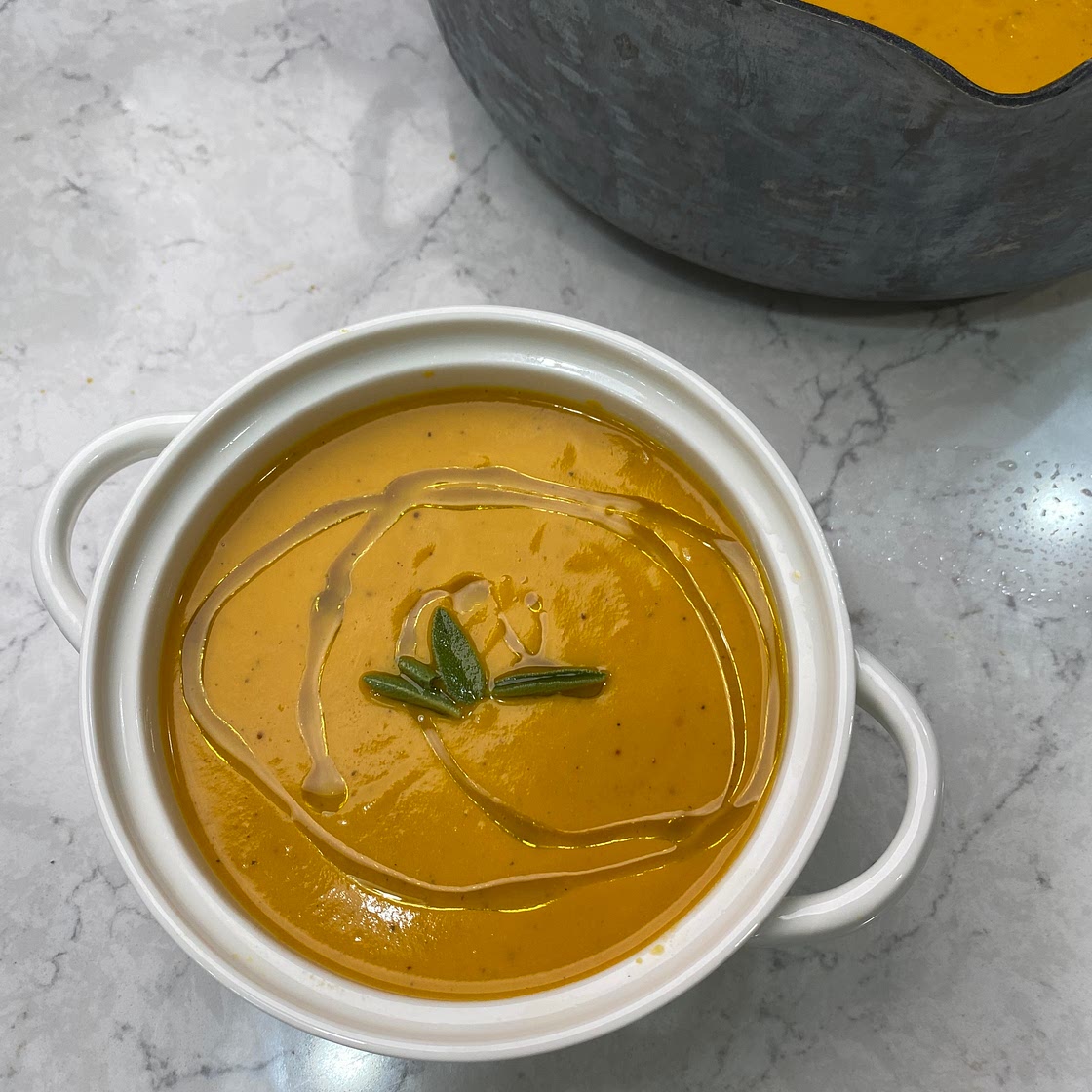 Creamy Roasted Butternut Squash Soup