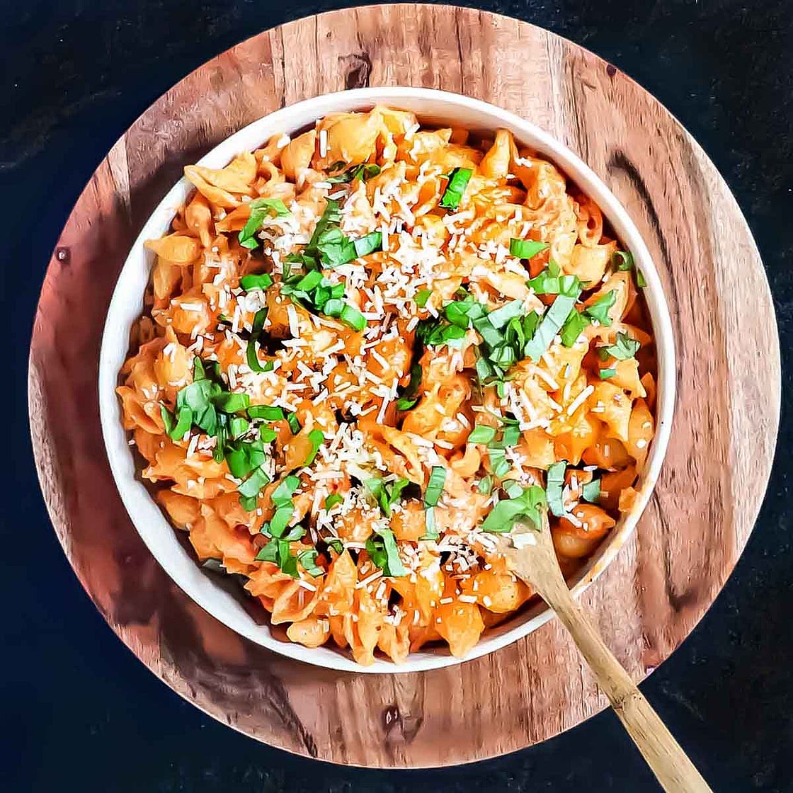 Gigi Hadid Spicy Vodka Pasta