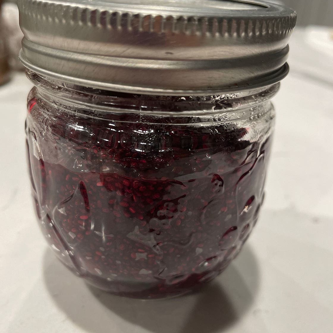 Blueberry Chia Jam (Refined Sugar Free)