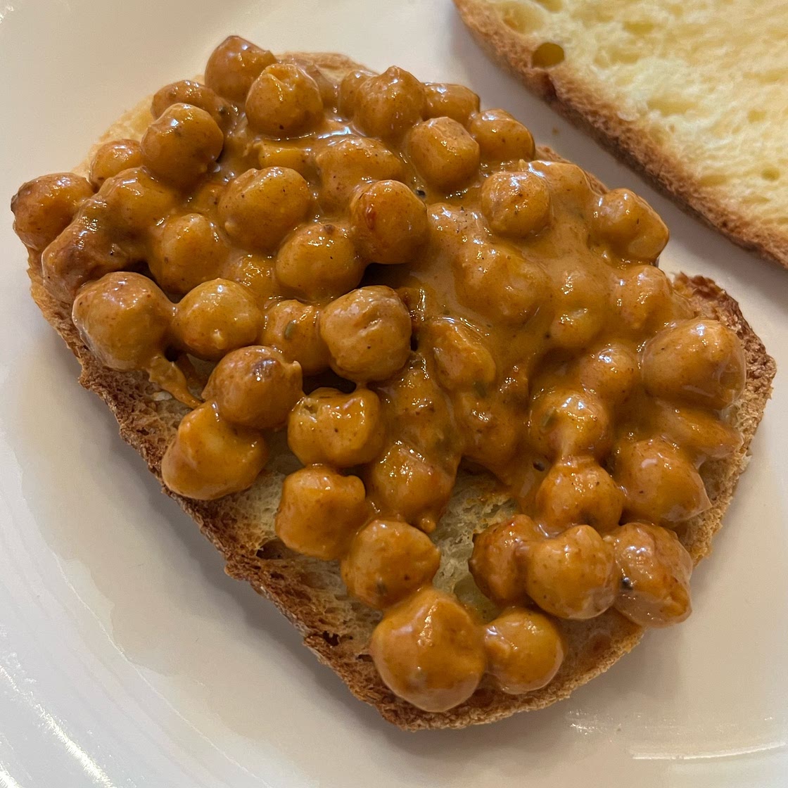 Chickpea Masala Sandwich