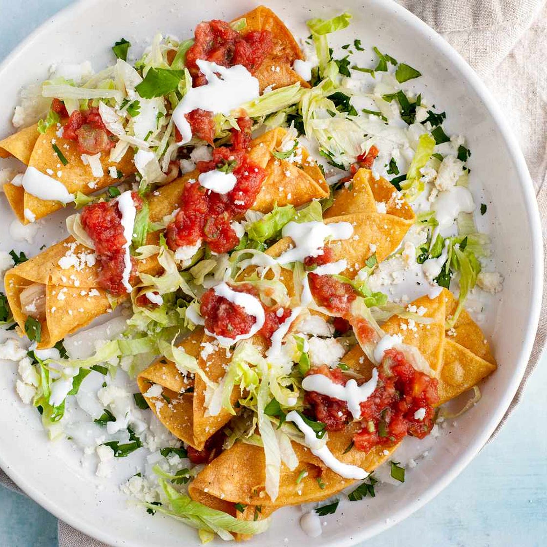 Taquitos de Pollo (Chicken Taquitos)
