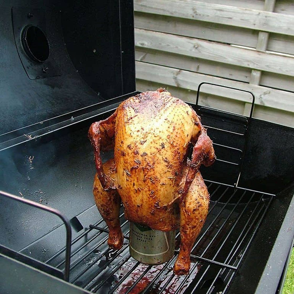 Smoked Beer Can Chicken
