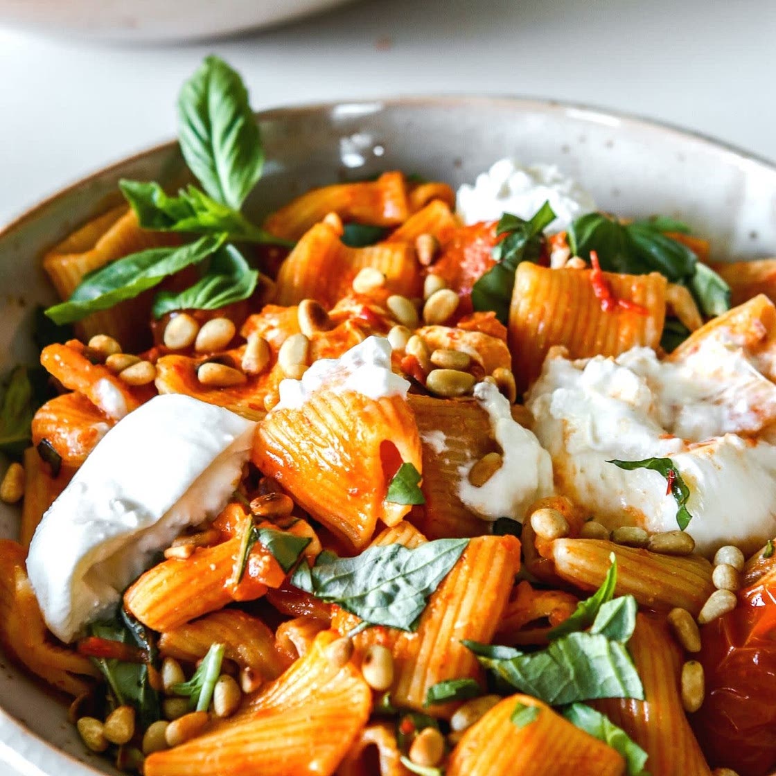 30-Minute Harissa Pasta