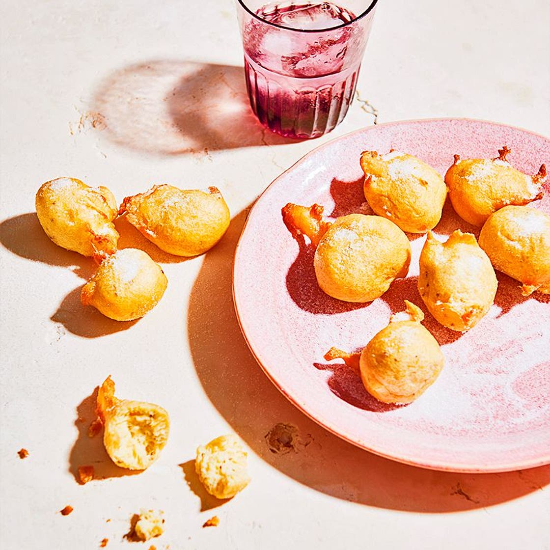 Bunyols de vent à l'anisette