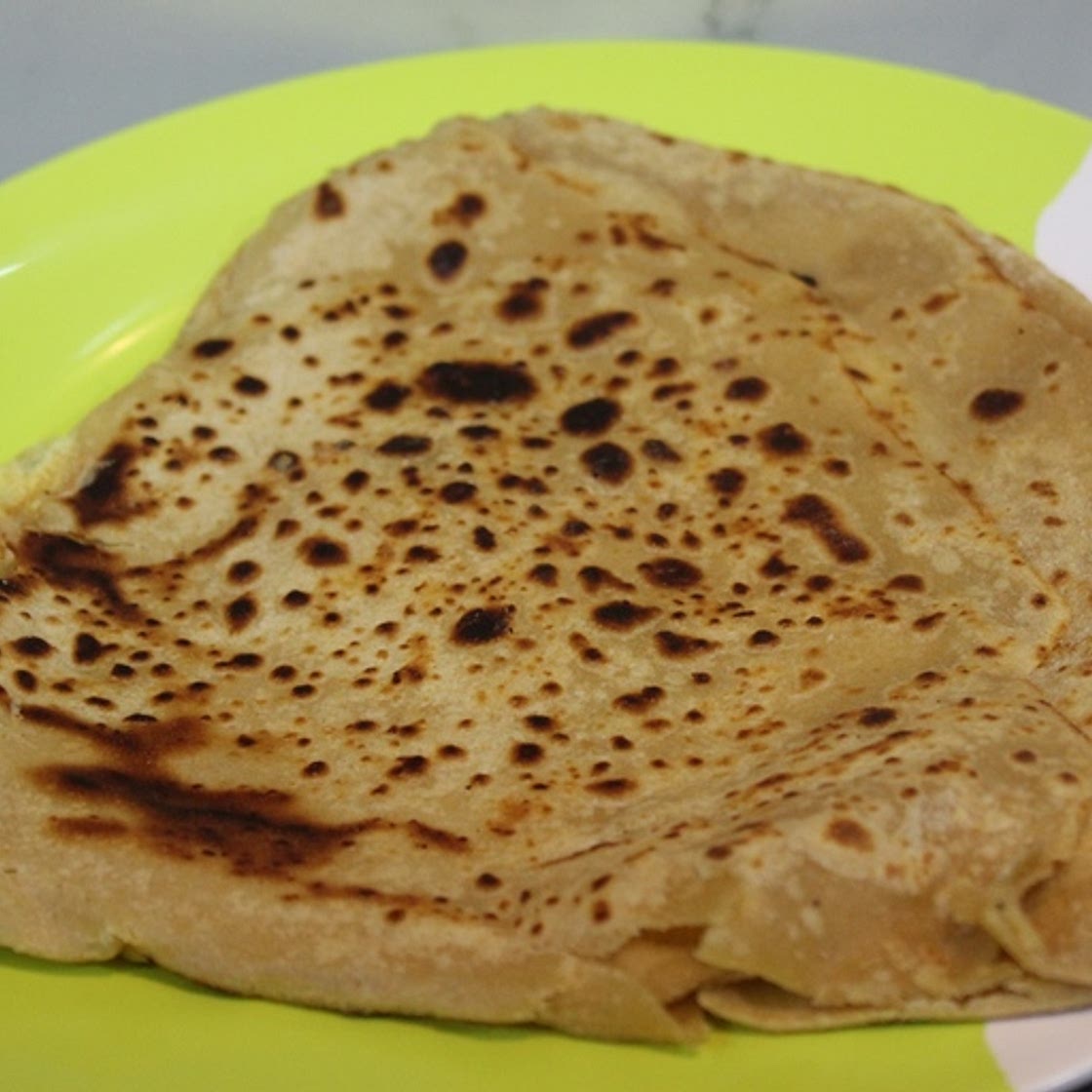 Cheesy Egg Paratha Recipe