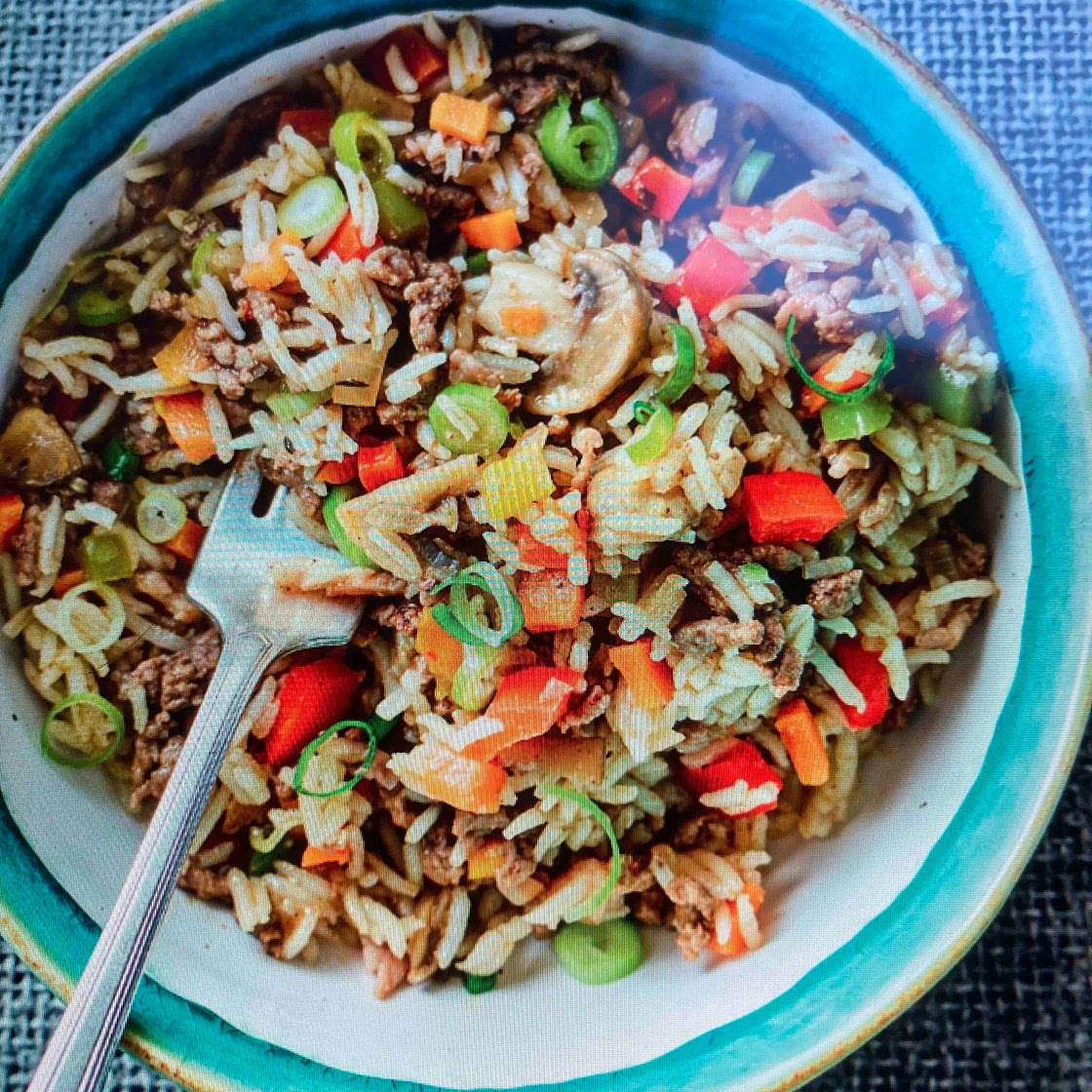 Cajun Dirty Rice  528 calories 