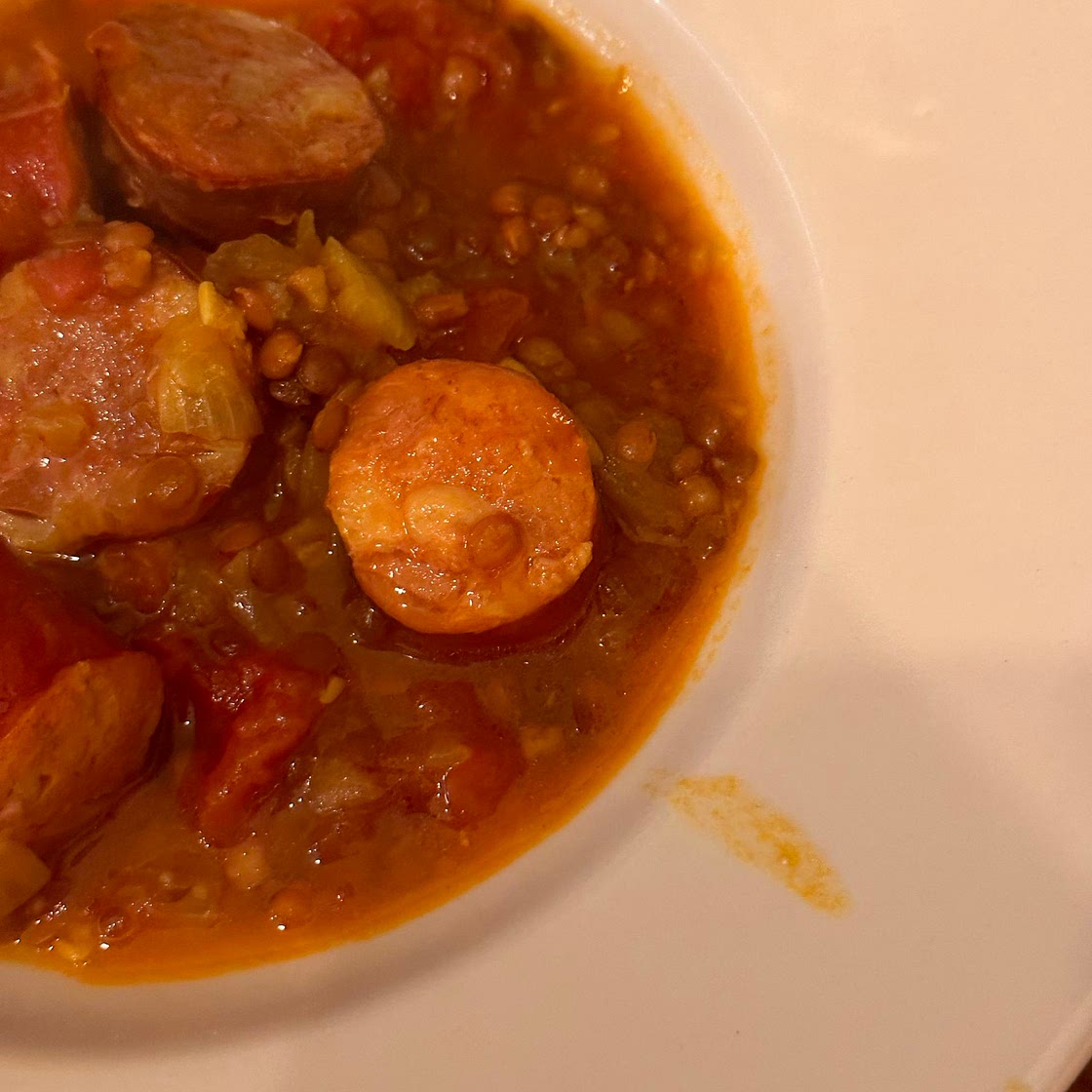 Tajin de chorizo