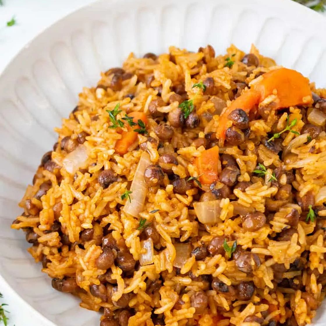Instant Pot Pigeon Peas Rice