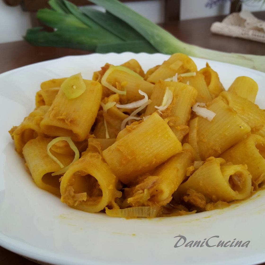 Pasta tonno e porri