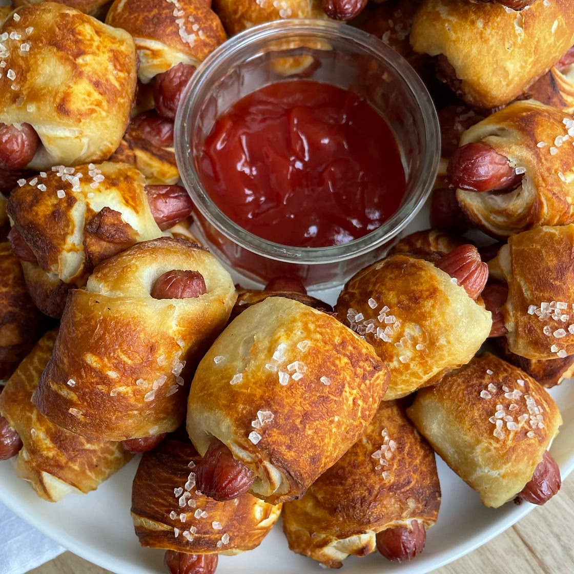 Pretzel dogs