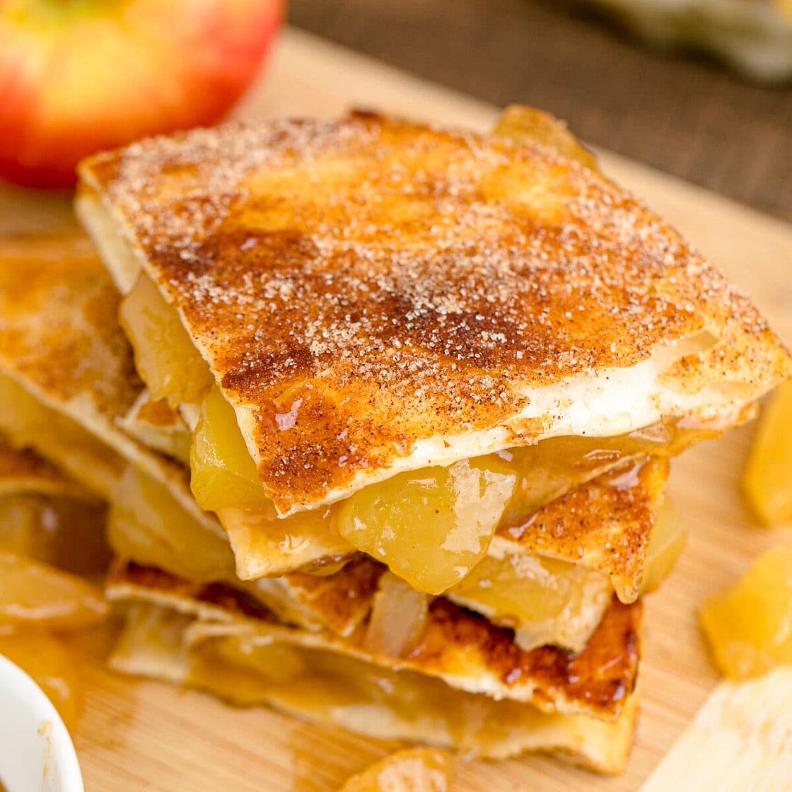 Apple Pie Quesadillas