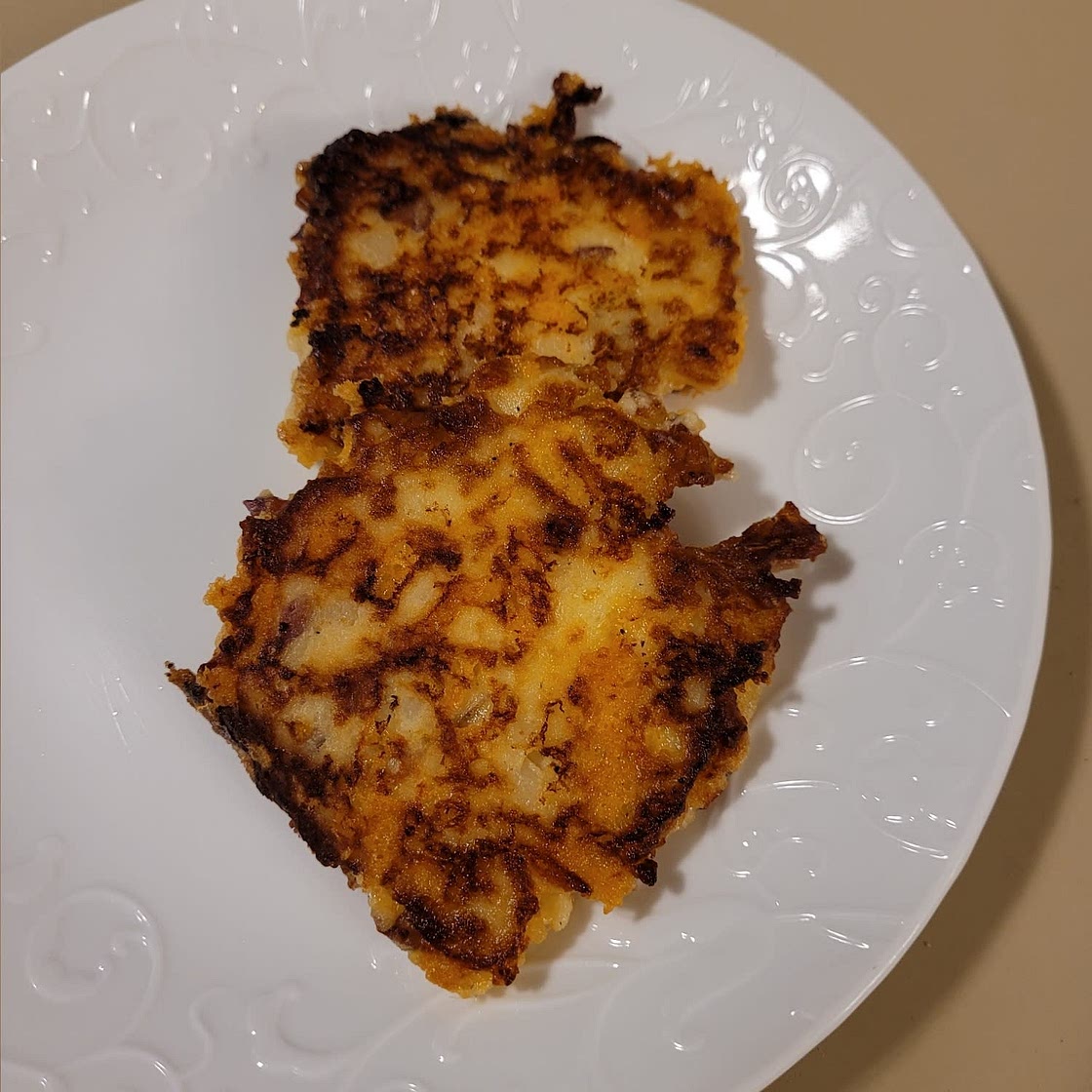 Leftover Mashed Potato Pancakes