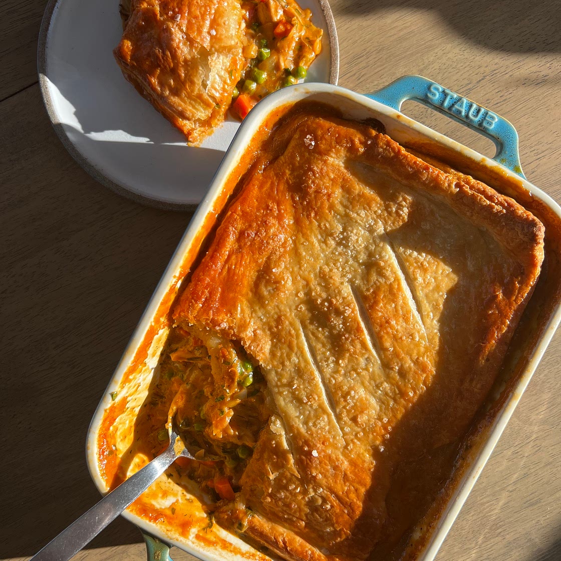 Chicken Paprikash Pot Pie — Cafe Hailee