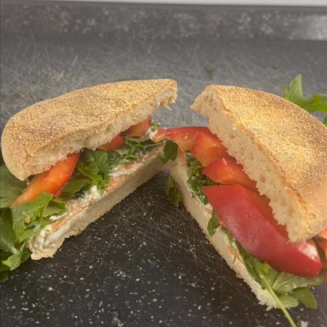Vegetarisches Sandwich