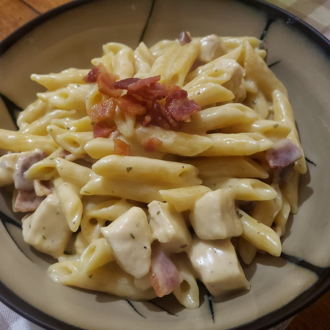 Chicken Bacon Ranch Pasta