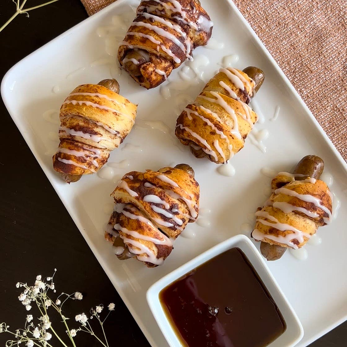 Breakfast Pigs in a Blanket