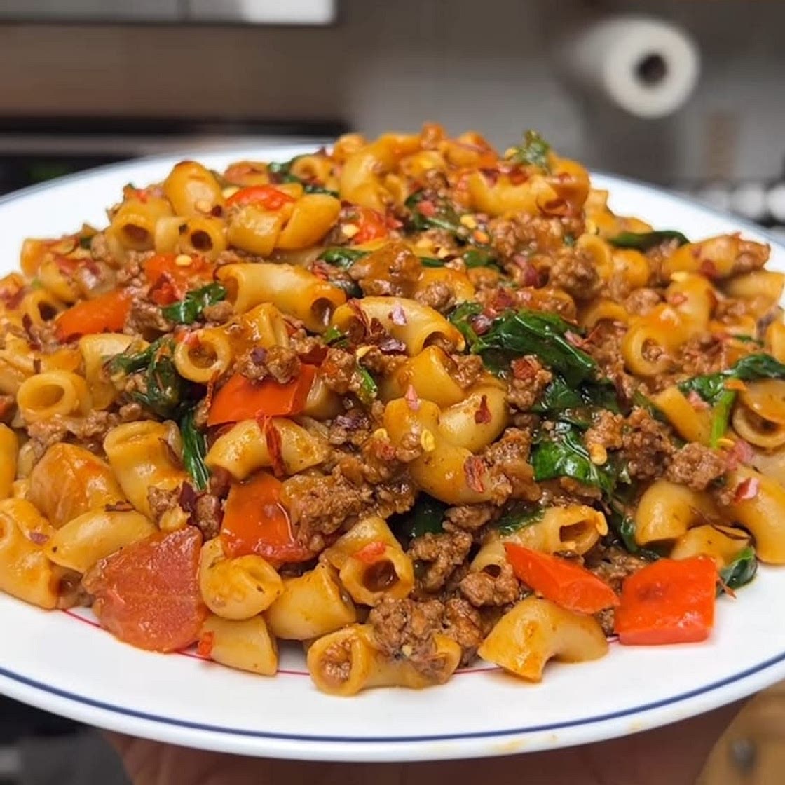 Healthy Macaroni and Beef