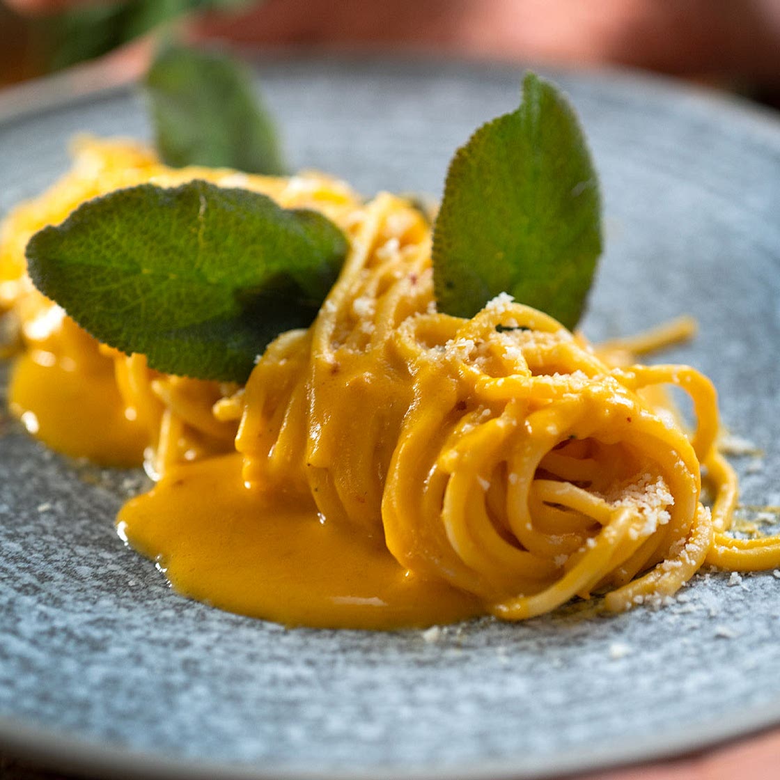 Roasted Squash and Sage Spaghetti - Easy Meals with Video Recipes by Chef Joel Mielle - RECIPE30