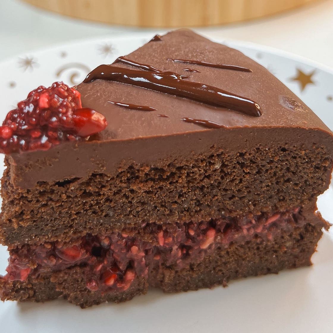🍷RED WINE CHOCOLATE CAKE