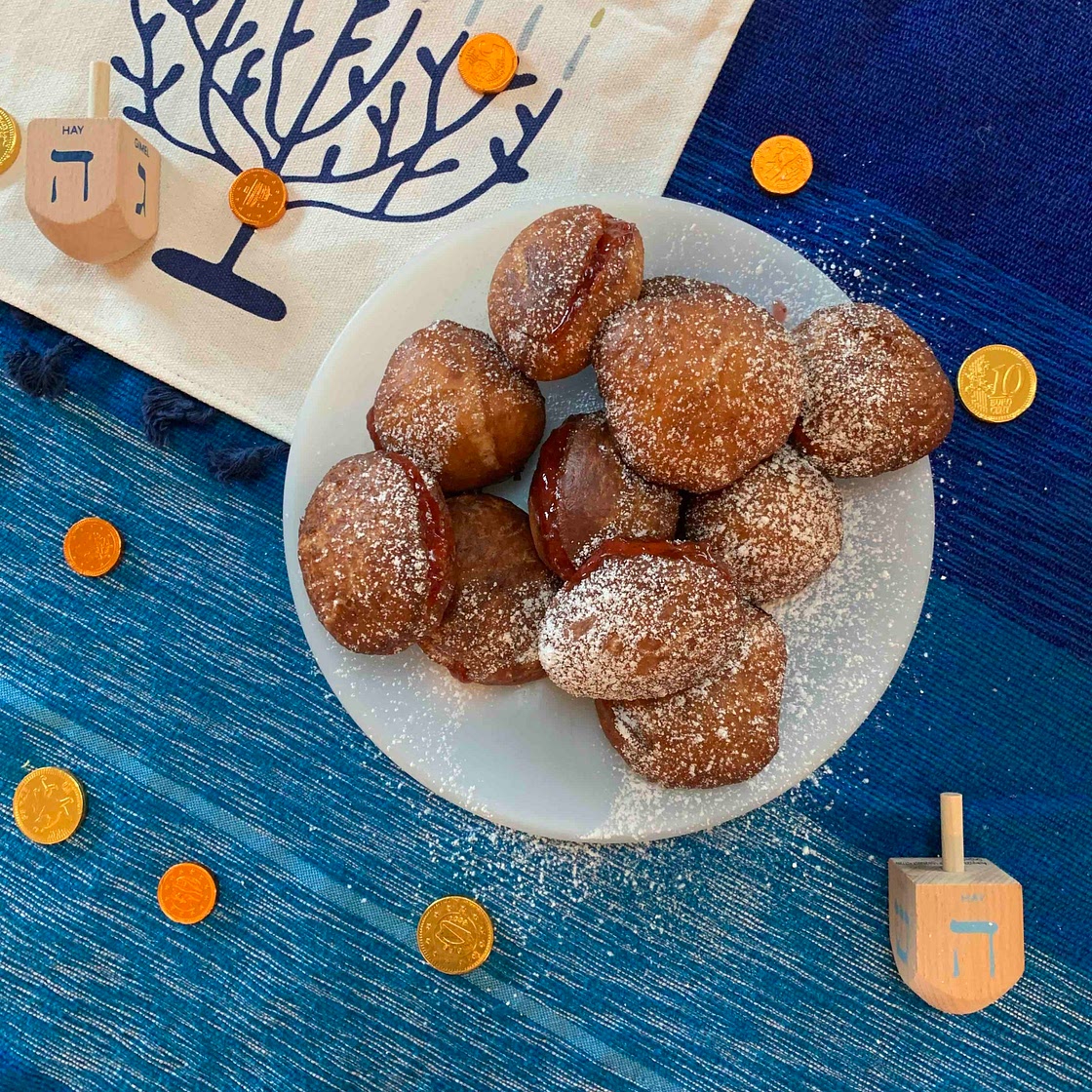 Sufganiyot (Jelly Donuts for Hanukkah) 