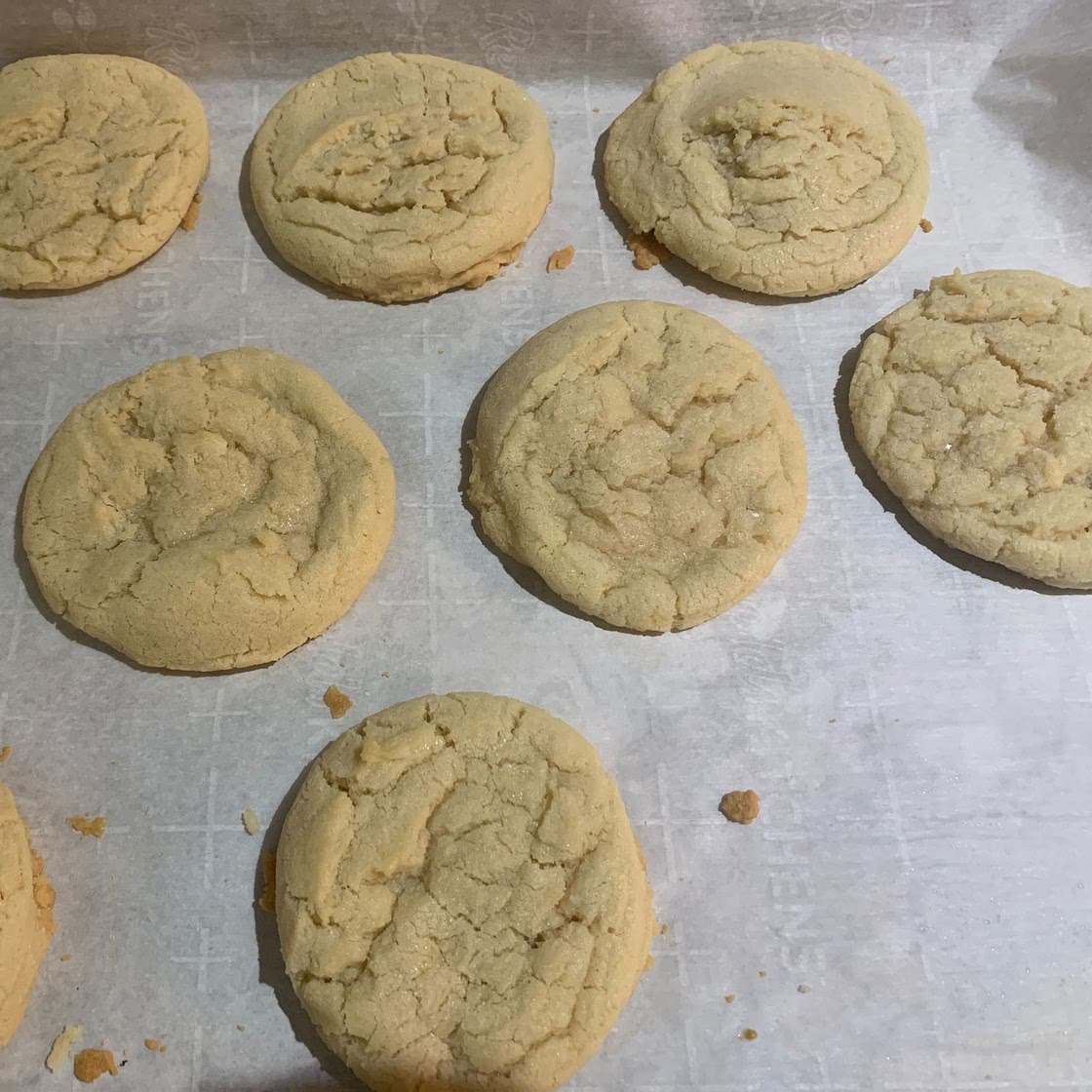 Soft and Chewy Drop Sugar Cookies