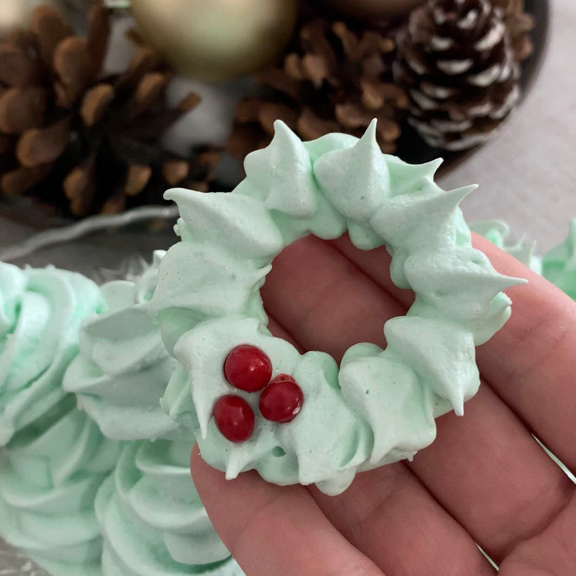 WIC Approved Christmas Meringues