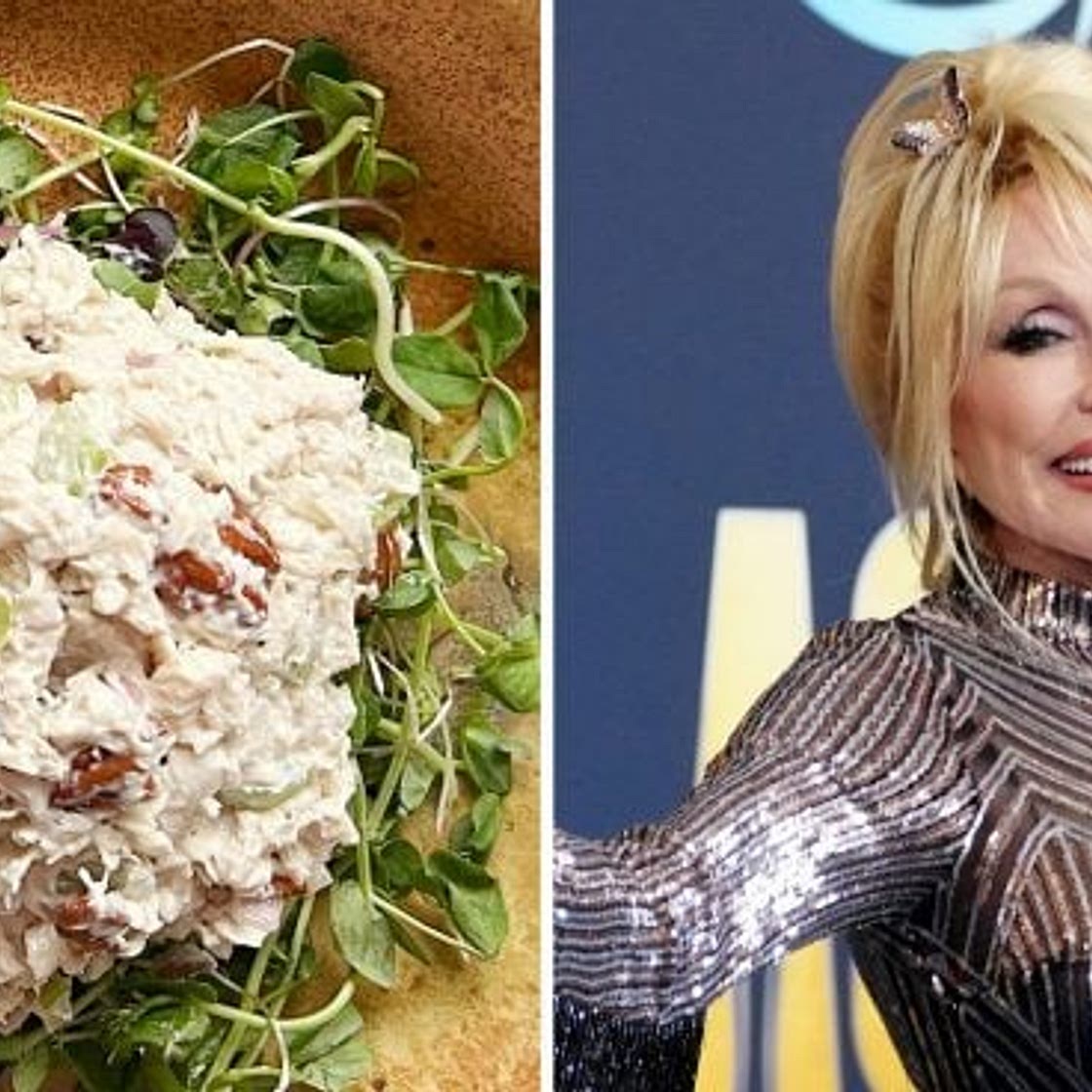 Dolly Parton's Favorite Pecan Chicken Salad